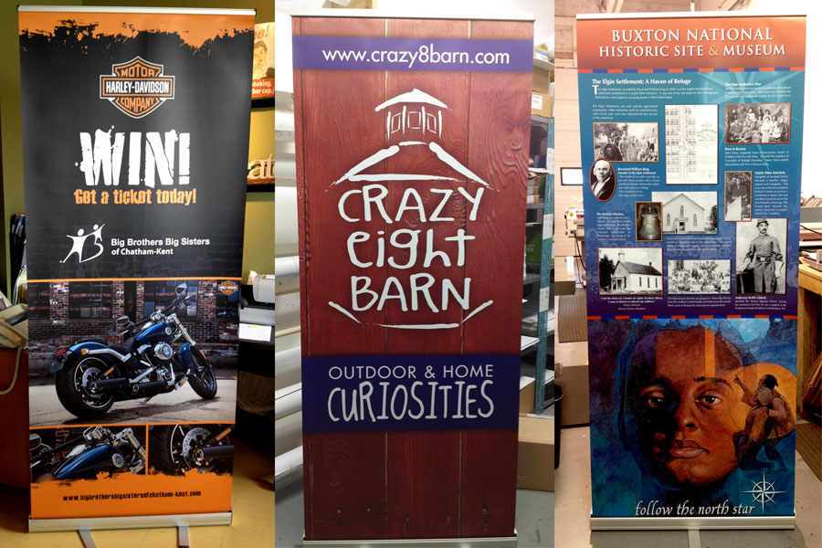 Roll Up Trade Show Displays